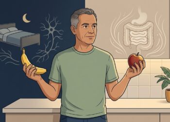 Maça ou banana antes de deitar: qual é superior para o sono, o intestino e a ansiedade