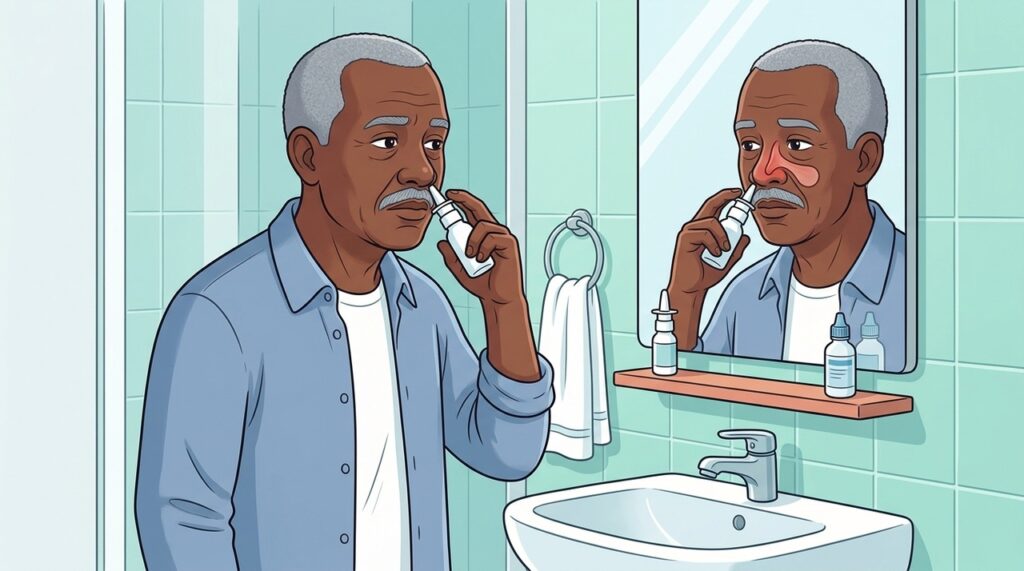 O nariz entupido que nunca desentope não se deve apenas à alergia, mas sim na maioria ao uso prolongado do próprio descongestionante nasal