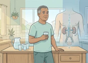 Beber muita água de uma vez ou pouca água ao longo do dia: qual das duas situações sobrecarrega mais os rins