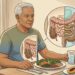 O intestino preso em adultos e idosos não vem apenas da falta de fibras, mas também da pouca ingestão de água, que amolece o bolo fecal e facilita a evacuação
