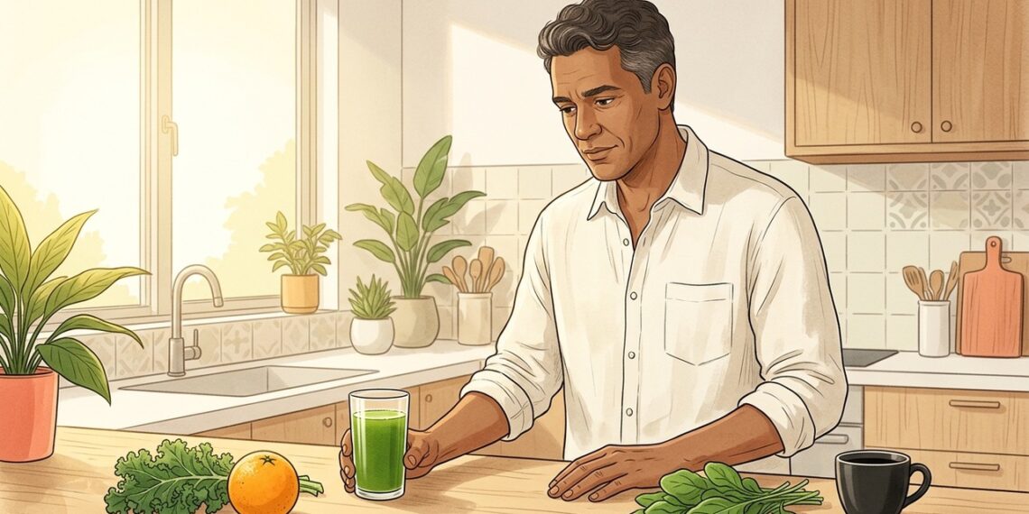Suco detox tira a gordura do fígado? O que a ciência realmente recomenda comer para 'limpar' o órgão