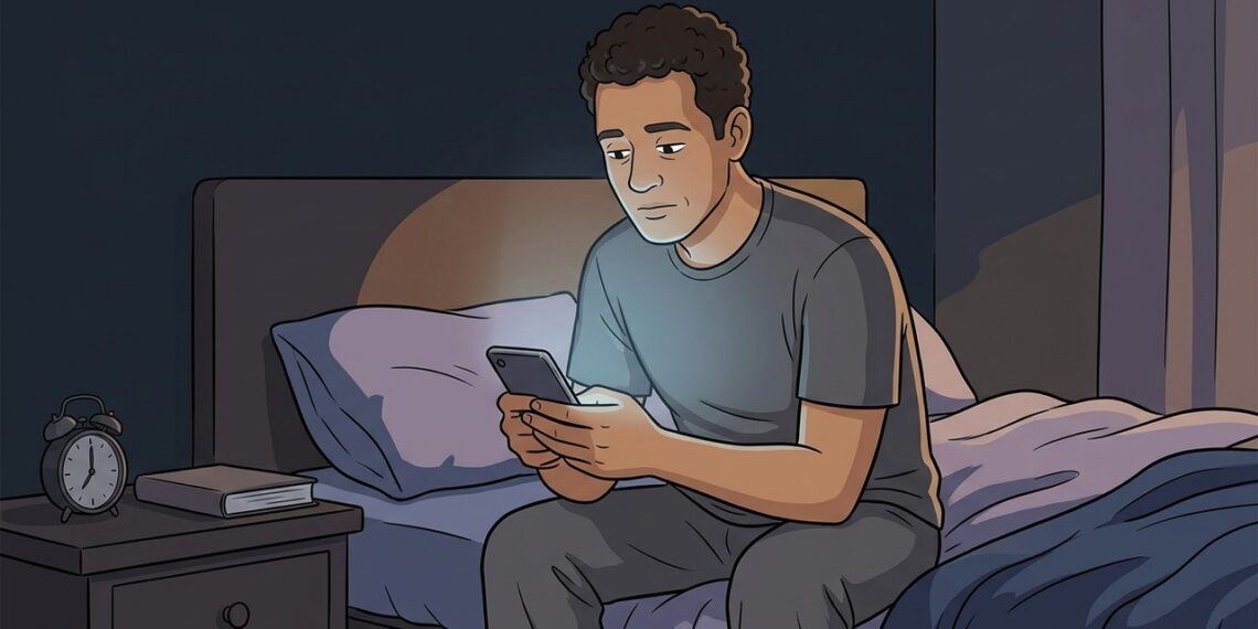 Dormir com o celular por perto pode alterar o sono profundo sem que a pessoa perceba pela manhã