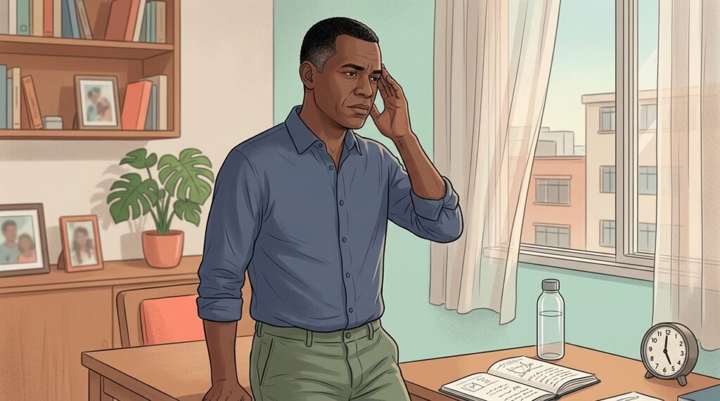 Mudanças na rotina podem sensibilizar o cérebro e favorecer novas crises de enxaqueca.