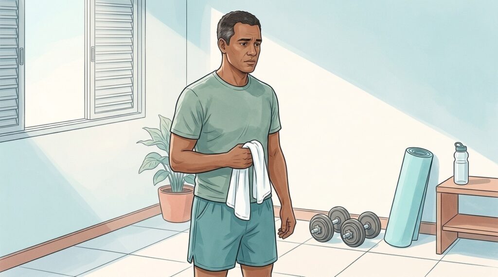 Queda de energia, força e libido merece avaliação antes de atribuir tudo ao envelhecimento.
