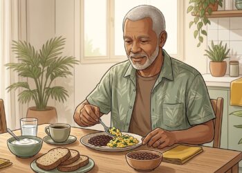 Dieta pobre em proteínas contribui para a sarcopenia, a perda de massa muscular com a idade