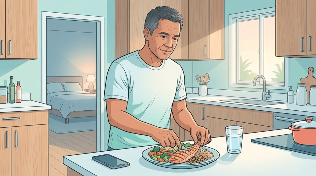 Um jantar equilibrado e atenção plena ajudam a reduzir a vontade de beliscar depois.