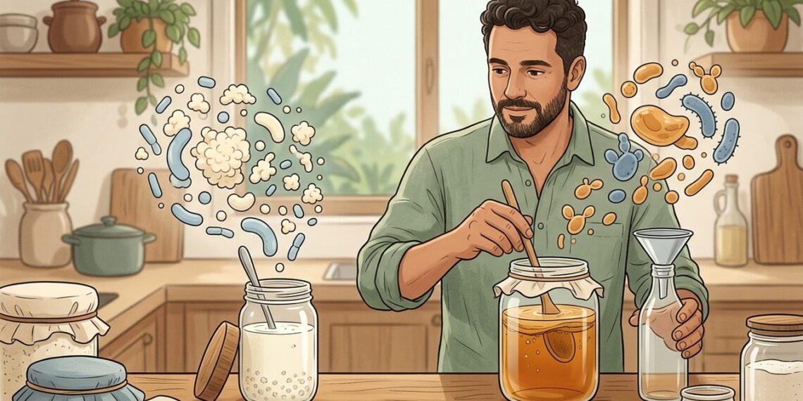 Kefir e kombucha atuam de formas diferentes no intestino, mesmo sendo bebidas fermentadas