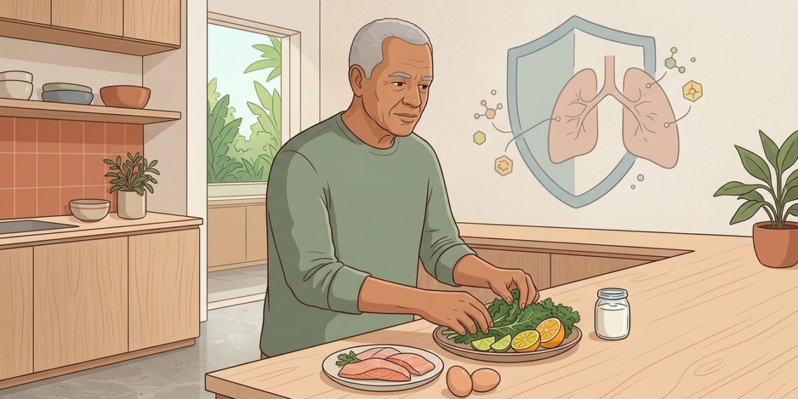 Alimentos que fortalecem a imunidade e reduzem infecções respiratórias em idosos
