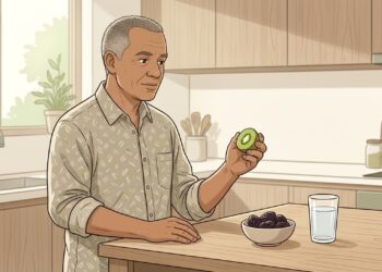 Kiwi ou ameixa para o intestino preso? O que considerar na escolha