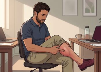 Quem passa muitas horas parado precisa conhecer os sinais de trombose na perna