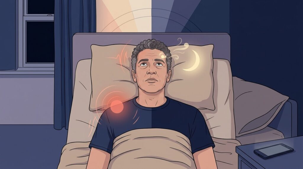 Luz, telas, horários e ambiente influenciam cortisol, melatonina e ritmo circadiano.