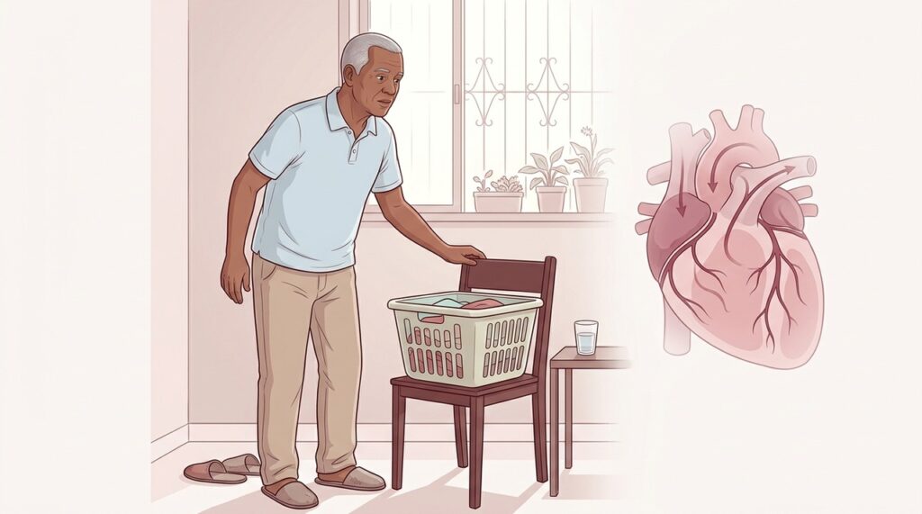 Quando atividades antes fáceis passam a exigir esforço, vale observar essa mudança.
