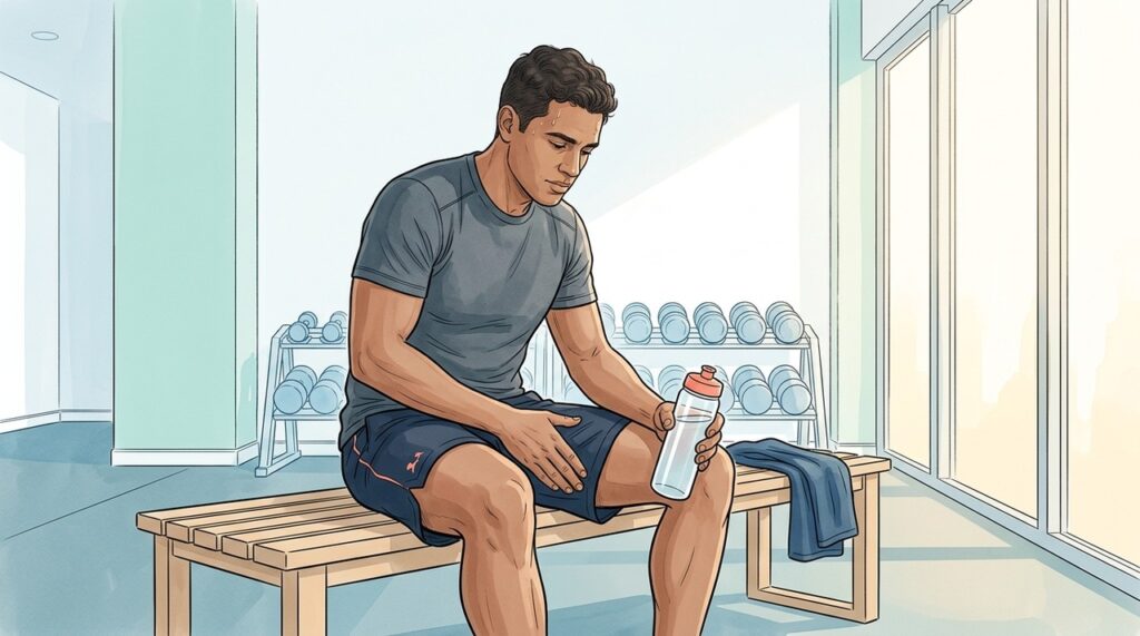 Recuperação muscular adequada reduz fadiga e ajuda o corpo a se preparar para o próximo treino.