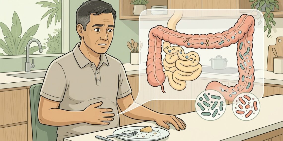 Os gases em excesso durante o dia não vêm apenas de feijão ou refrigerante, mas com frequência de desequilíbrio da flora intestinal e má absorção de carboidratos fermentáveis