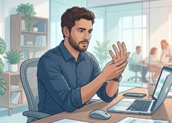 Dor no punho de quem passa o dia no computador tem nome e sinais que costumam ser ignorados