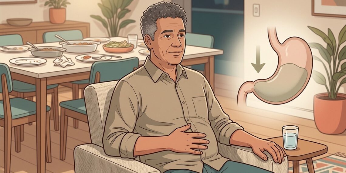 O que fazer depois de uma refeição muito pesada: orientações de estudiosos para aliviar o desconforto