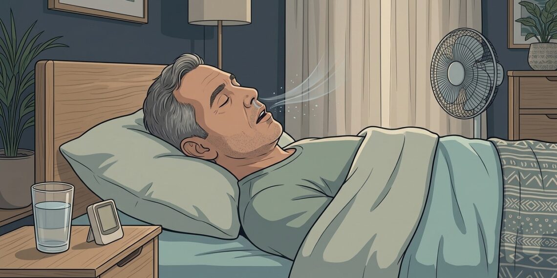 Acordar várias vezes à noite para beber água pode estar mais ligado ao ambiente do quarto do que à sede