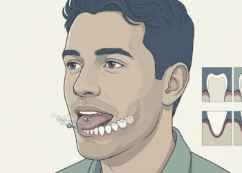 Piercing na língua e no lábio pode causar retração gengival e desgaste dentário ao longo do tempo
