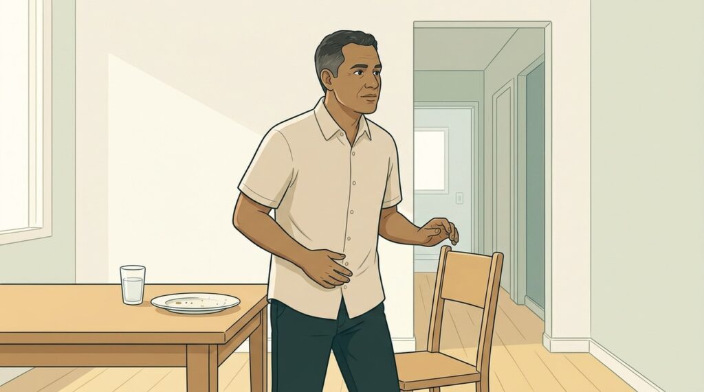 Evacuar após comer não significa que a refeição virou fezes imediatamente.