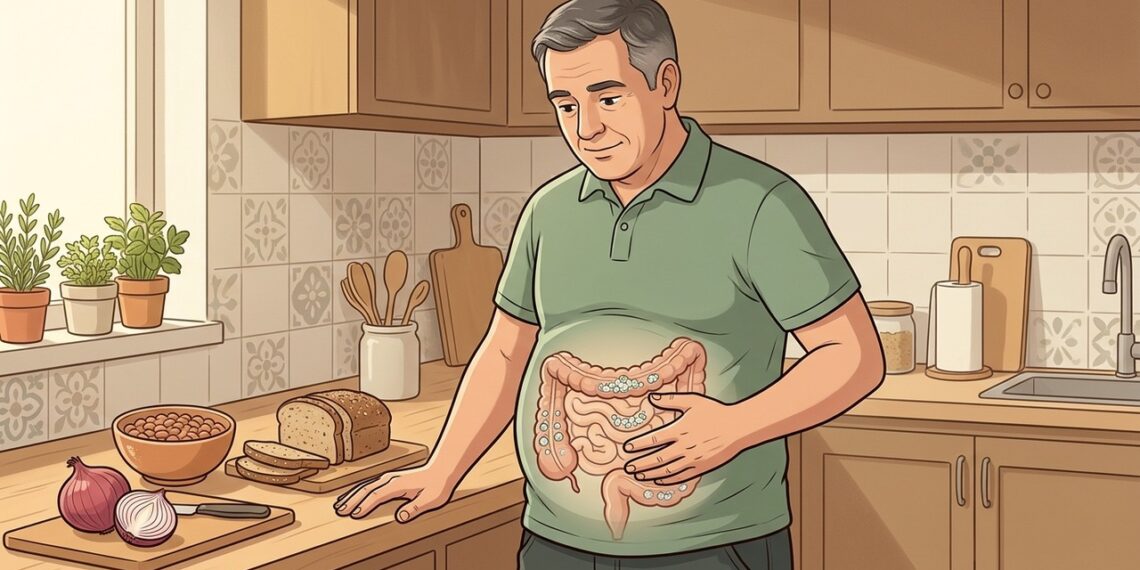 Ter a barriga inchada depois de comer nem sempre significa que comeu demais; às vezes é resultado da fermentação intestinal