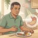 A sensação de estufamento após comer pouco não acontece só por comer rápido, mas na maioria dos casos por retardo no esvaziamento do estômago e sensibilidade aumentada da parede abdominal