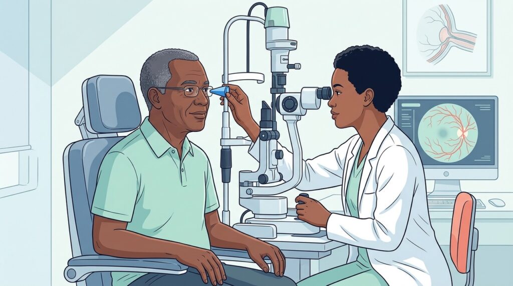 Colírios corretos e acompanhamento regular ajudam a preservar a visão no glaucoma.