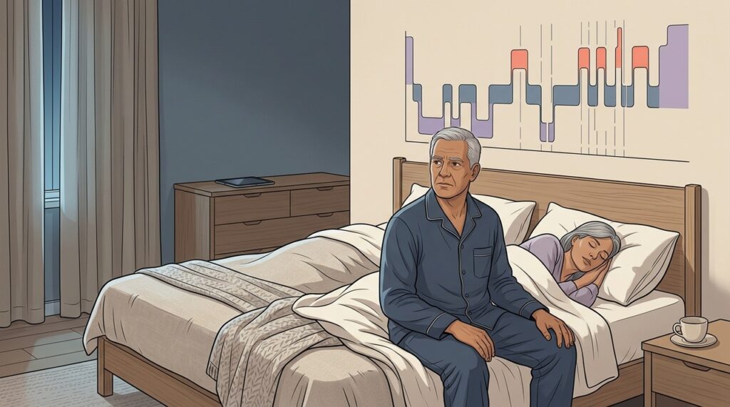 Ambiente, hábitos noturnos e estresse podem aumentar a frequência dos despertares.