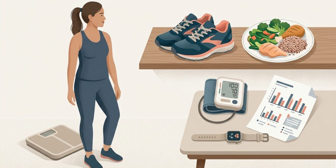 Comer melhor e se exercitar fazem diferença mesmo quando o peso não cai, mostra estudo
