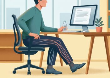 A ciência revela que pessoas que fazem pausas para alongar durante o trabalho não fazem isso só por conforto, mas porque protegem a coluna e a circulação