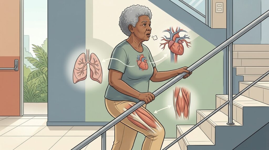 Mudanças naturais do envelhecimento podem tornar esforços simples mais cansativos para idosos.