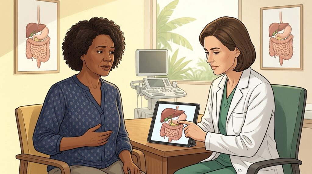 Fezes muito claras podem sinalizar alterações no fluxo da bile pelo sistema hepatobiliar.