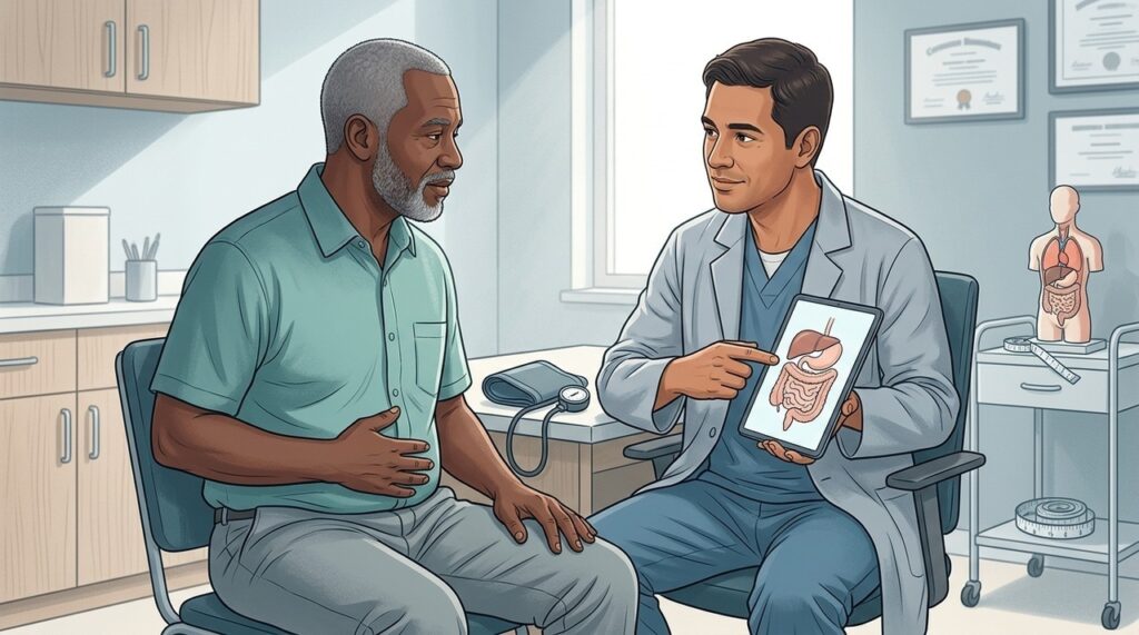 O aumento abdominal pode sinalizar alterações metabólicas que merecem investigação além do peso corporal.