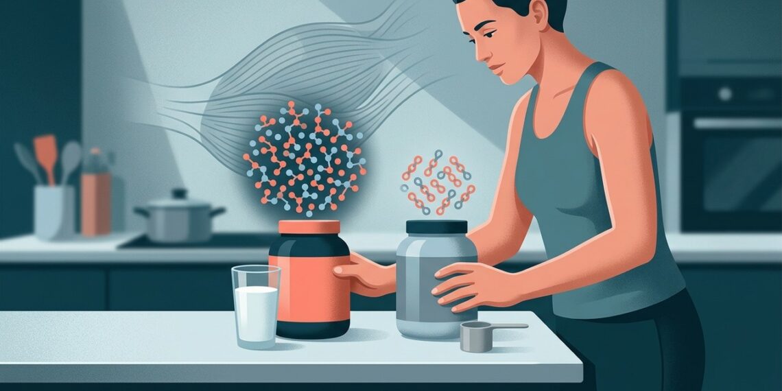 Colágeno conta como proteína, mas não substitui o whey da mesma forma para os músculos