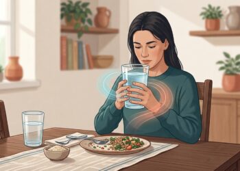 Beber água gelada ou em temperatura ambiente: o que muda para a digestão
