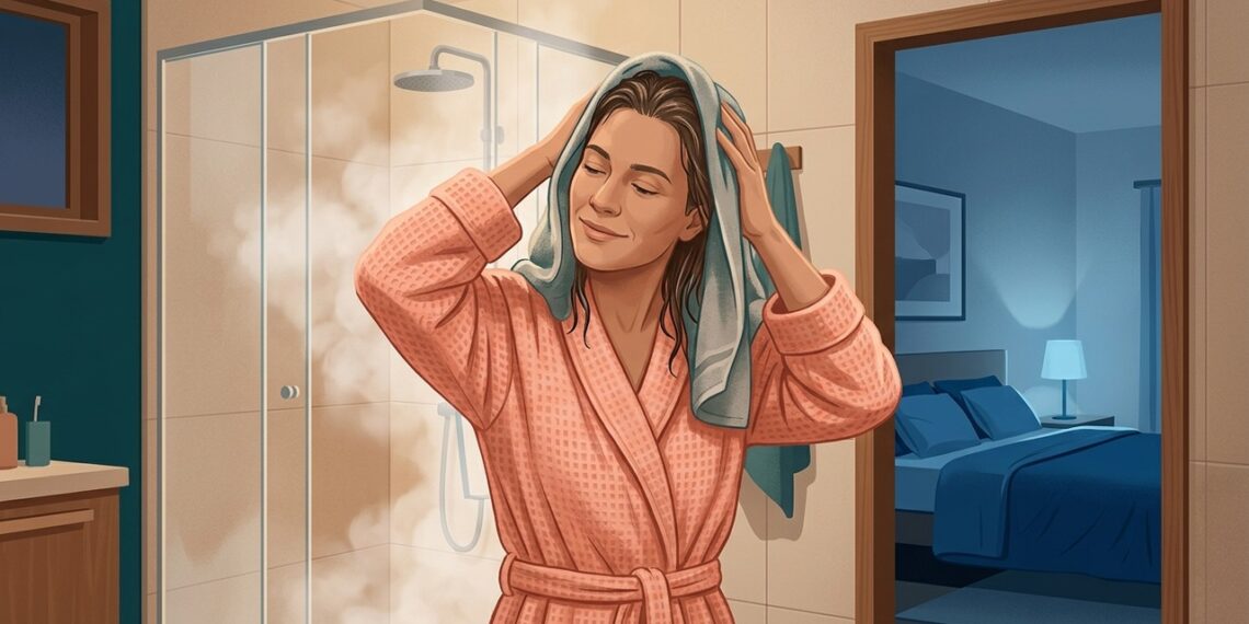 Banho quente ou frio antes de dormir: qual facilita mais o sono