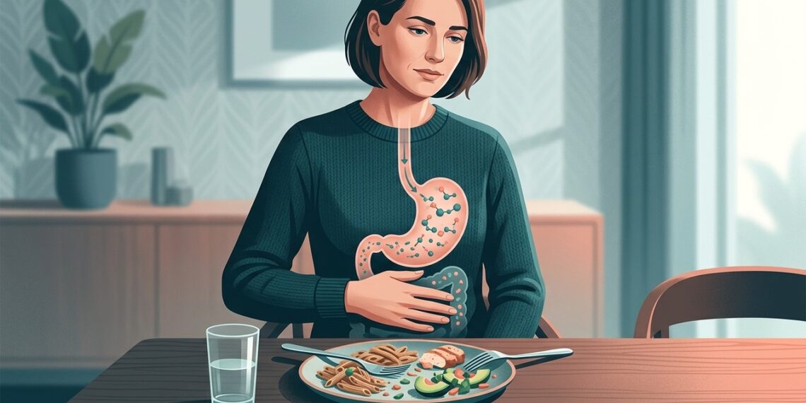 Sensação de comida parada e gases após comer pode ter relação com enzimas digestivas