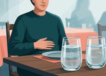 Água com gás causa inchaço? O que muda em relação à água comum