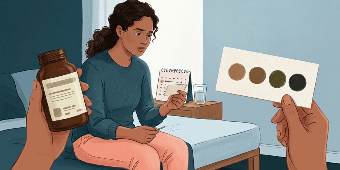 Começou a tomar ferro e as fezes ficaram escuras? Veja quando isso é esperado e quando merece atenção
