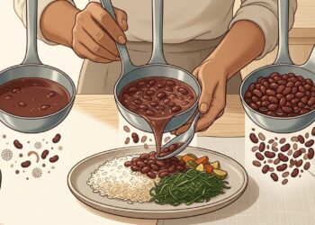 Uma concha de feijão tem quanta proteína? O caldo e os grãos fazem diferença