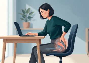 Ficar muito tempo sentado pode desencadear a síndrome do piriforme