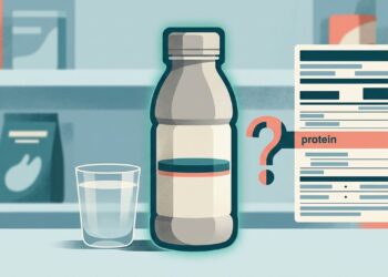 A quantidade de proteína da embalagem vale para a bebida inteira ou para uma porção?