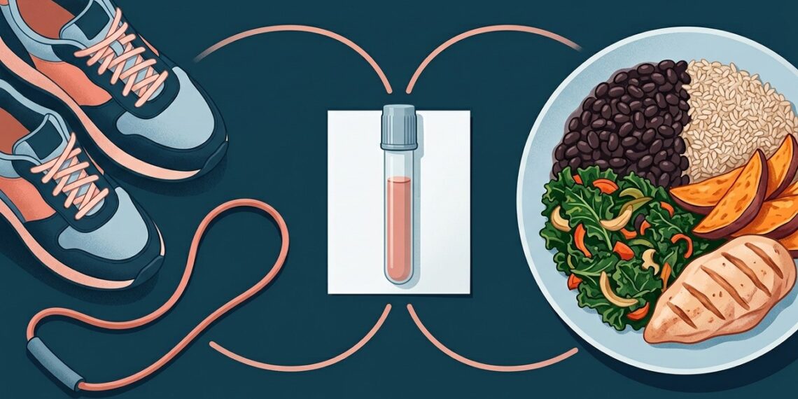 Faz exercício para controlar a pressão? Ensaio brasileiro encontrou glicose de jejum menor com orientação alimentar