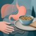 Barriga inchada, arrotos e digestão lenta podem apontar para o estômago e não para o glúten