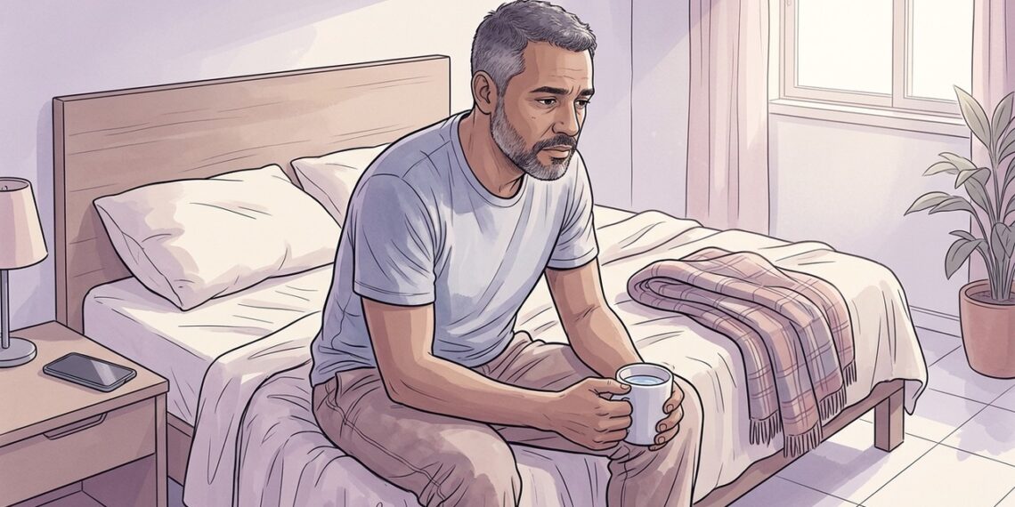 A insônia que não melhora nem sempre é consequência da tristeza: ela também pode ser um dos primeiros sinais da depressão