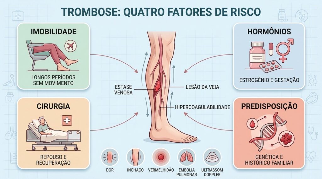Quatro fatores ajudam a explicar quando a coagulação sai do equilíbrio.