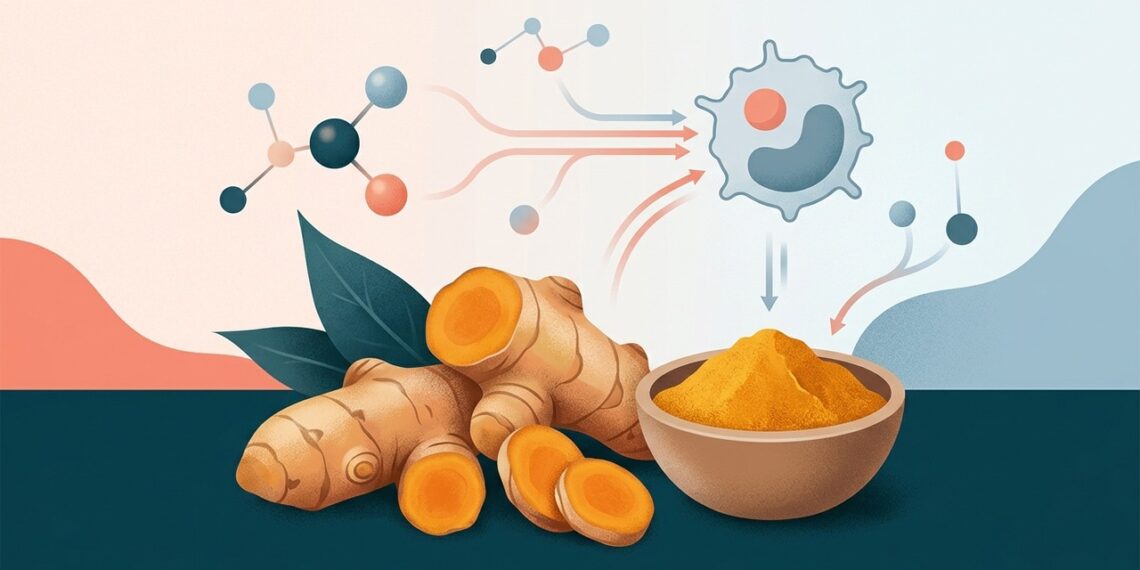 Pesquisadores mostram como a curcumina presente na cúrcuma atua em processos inflamatórios do corpo