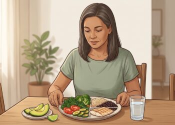 Como montar um prato equilibrado se você tem diabetes e pressão alta ao mesmo tempo