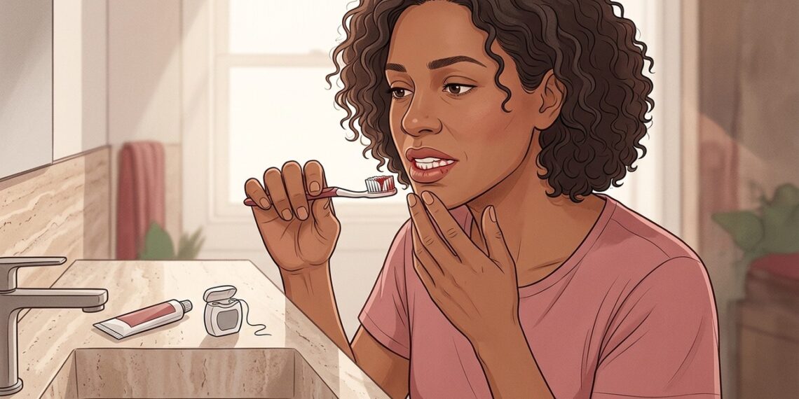 Gengiva que sangra ao escovar pode ser um dos primeiros avisos do diabetes tipo 2, dizem estudos