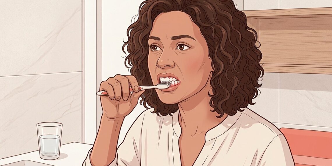 Sangramento na gengiva, mau hálito persistente e dentes sensíveis estão entre os sinais mais associados à periodontite