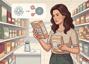 Sódio e sal são a mesma coisa? Entenda os números do rótulo